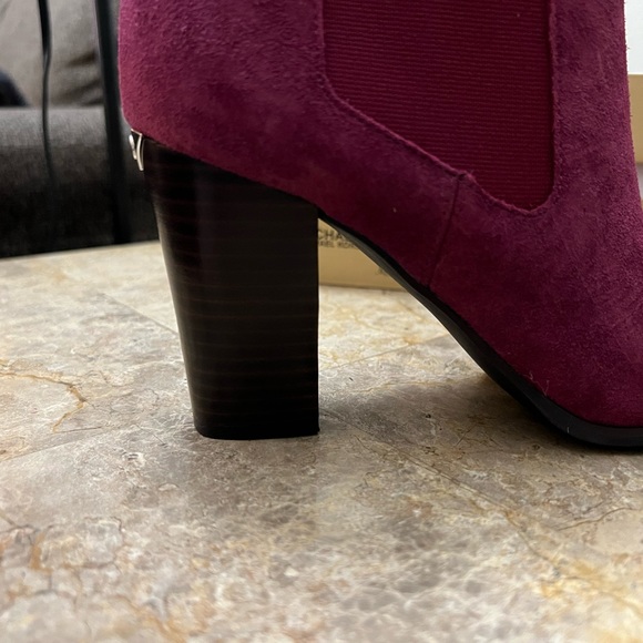 Michael Kors Lottie Suede Booties - Picture 8 of 9